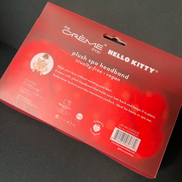 Hello Kitty x Crème shop soft plush headband - Picture 3 of 4